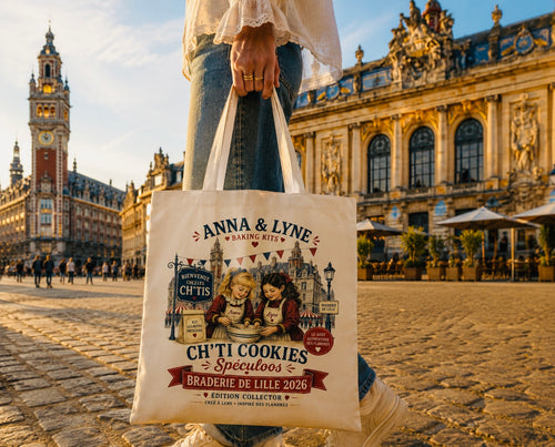 Tote Bag  Anna & Lyne Collector Braderie de Lille 2026 | Anna & Lyne (Copie)