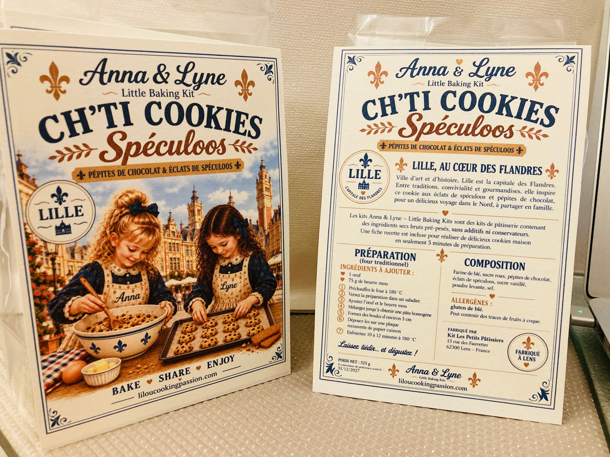 ⚜️ Ch’ti Cookies Spéculoos – Édition  Lille | Anna & Lyne